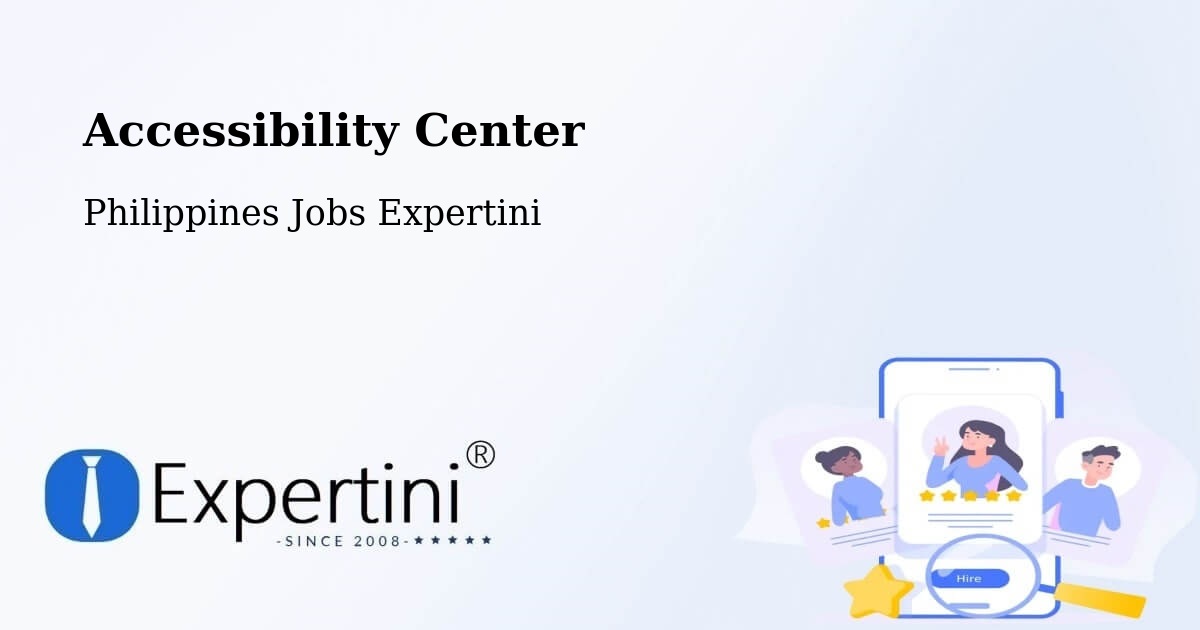 Accessibility Statement – Bacoor - Philippines Jobs Expertini