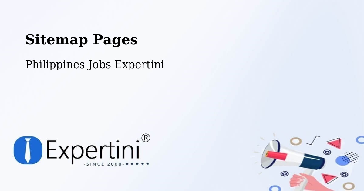 Sitemap Pages - Bacoor - Philippines Jobs Expertini