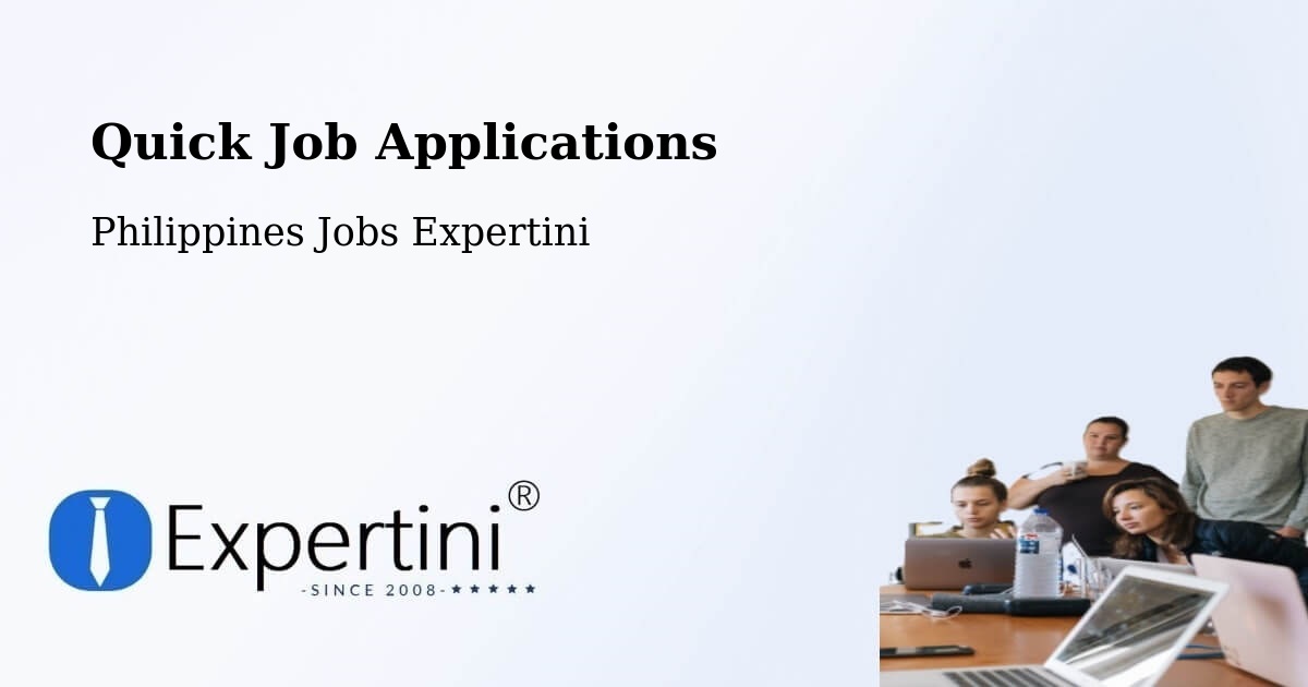 Quick Apply Feature – Bacoor - Philippines Jobs Expertini
